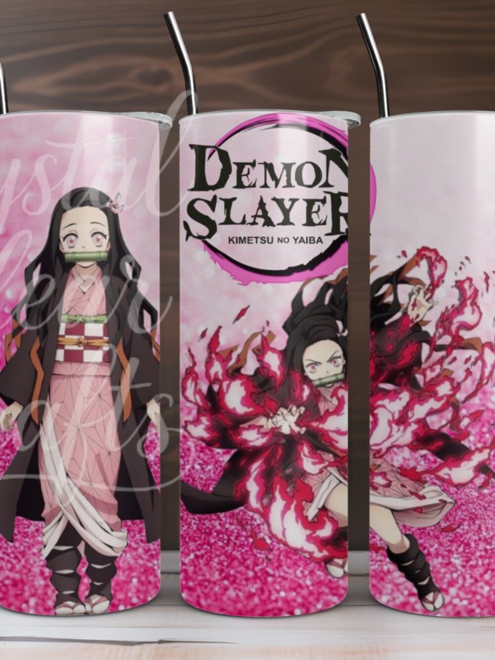 Demon Slayer Nezuko 20oz Stainless Steel Tumbler
